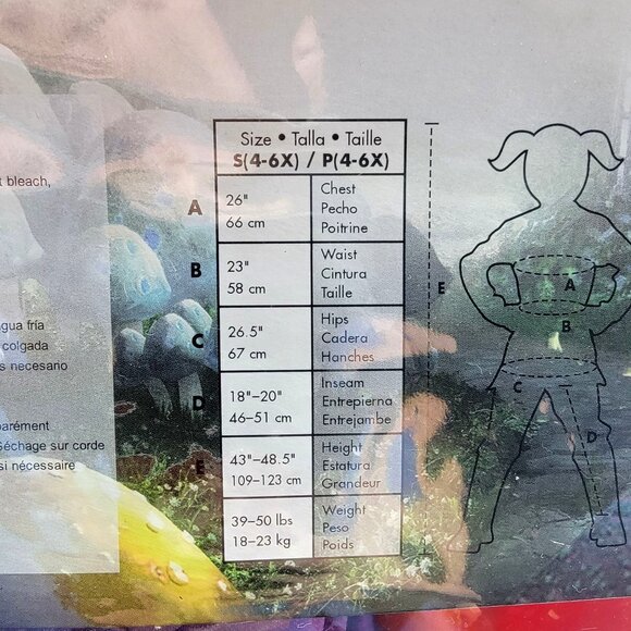 Disney Alice Through the Looking Glass Costume Halloween Asian Disguise Girls - Picture 3 of 3